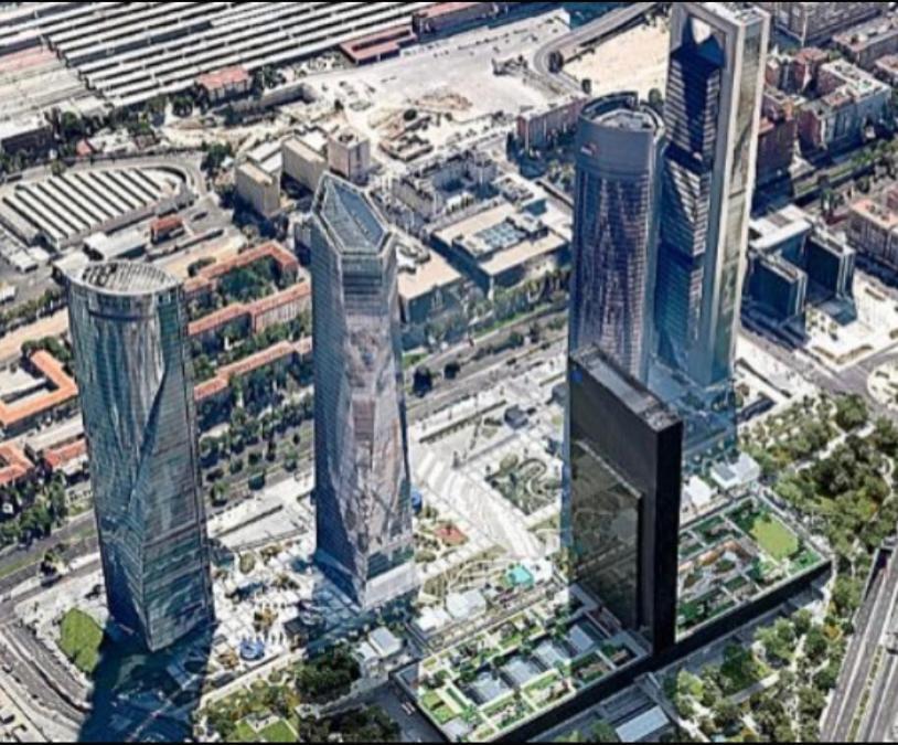 Chamartin De Frente A 4 Torres Daire Madrid Dış mekan fotoğraf