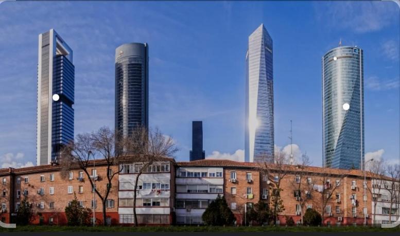 Chamartin De Frente A 4 Torres Daire Madrid Dış mekan fotoğraf